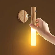 AuroraWood | Magnetische Kabellose LED-Lampe mit Bewegungssensor